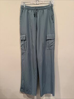 Mondetta Activewear Utility Cargo Pants Slate Blue/Gray Size S
